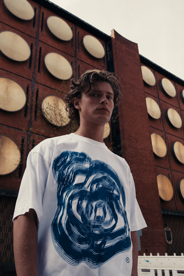 Wavy T-shirt (White)