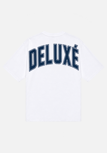 Navy Arch T-shirt (White)
