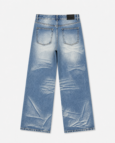 Semi Distress denim jeans